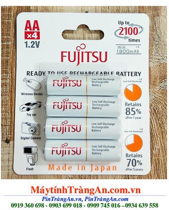 Fujitsu HR-3UTCEX(4B); Pin sạc AA2000mAh 1.2v Fujitsu HR-3UTCEX(4B) Type 2000mA 